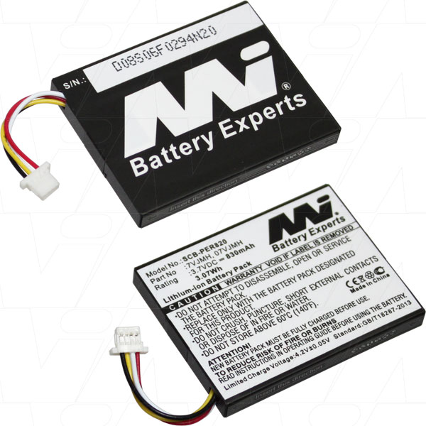 MI Battery Experts SCB-PER820